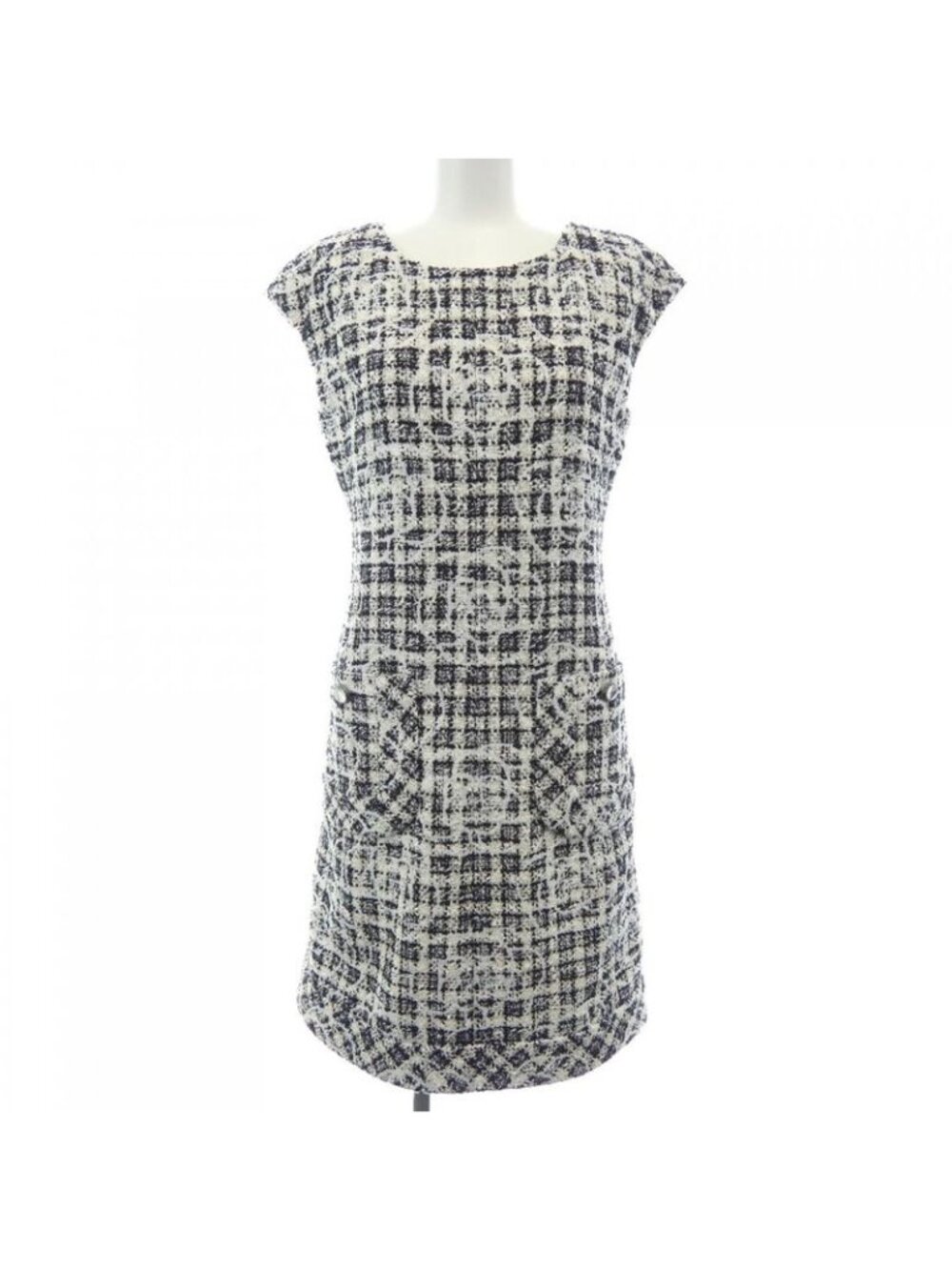 Chanel Dress Black 34 White
